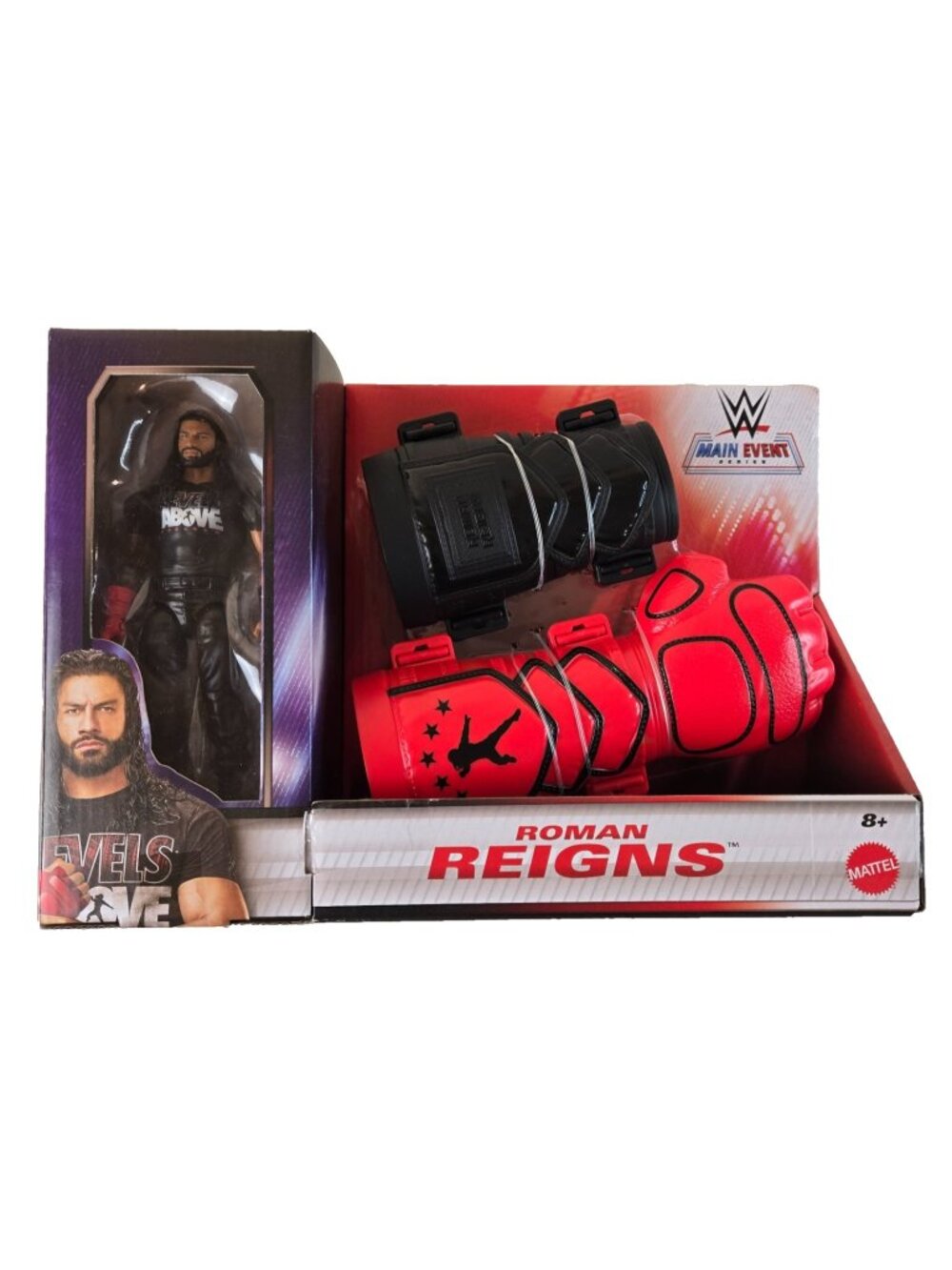 WWE Roman Reigns Main Event Role Play Set Mattel Action Figure Wrestling Gear